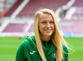 Katie Lockwood has high ambitions for Hibs. Credit: Malcolm Mackenzie