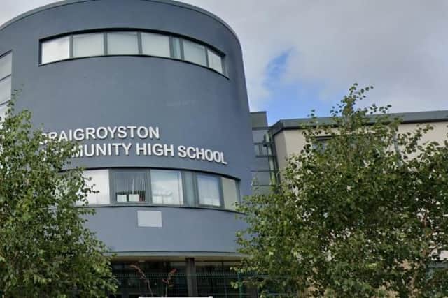 Craigroyston Community High School in Edinburgh. Photo: Google Street View