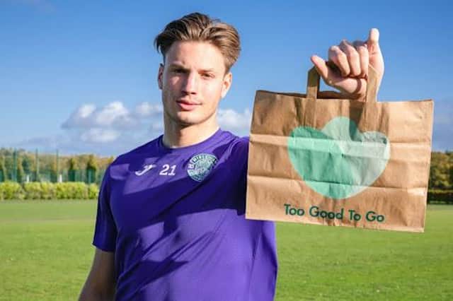 Hibs have teamed up with Too Good To Go to help reduce food waste on match days