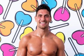 Jay Younger is a former athlete who lives in Edinburgh. Photo: ITV / Love Island.