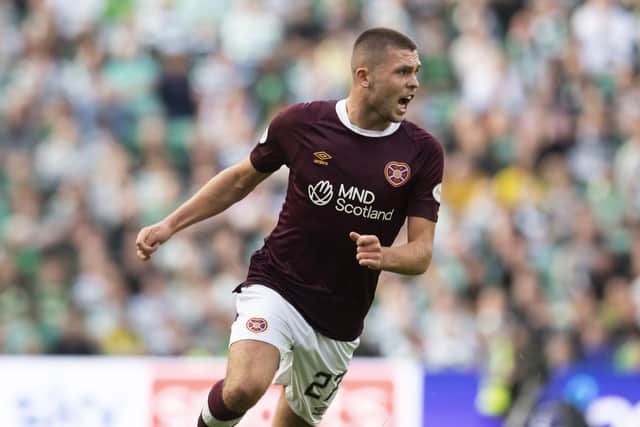 Connor Smith is relishing his first-team opportunities with Hearts.