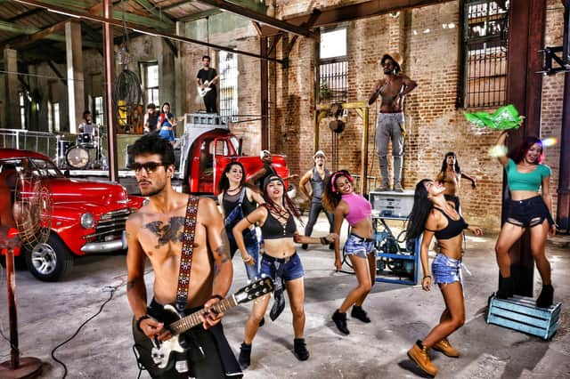 "Havana Funk", a show project by Toby Gough, featuring dancer Lia Rodriguez, in Havana, Cuba.