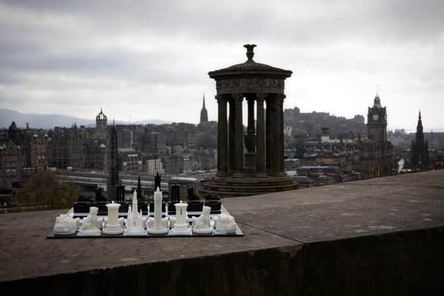 Edinburgh city's chess board