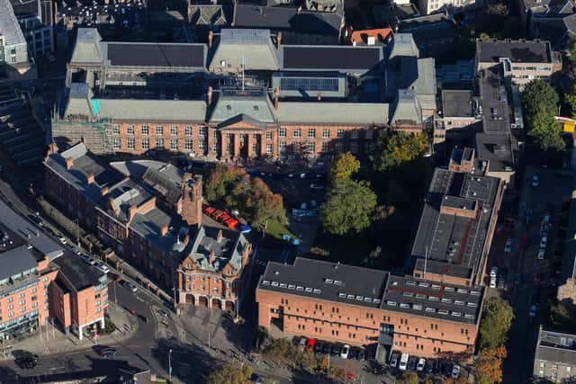Edinburgh College of Art will be playing host to the book festival for the first time next month. Picture: Guthrie Aerial Photography