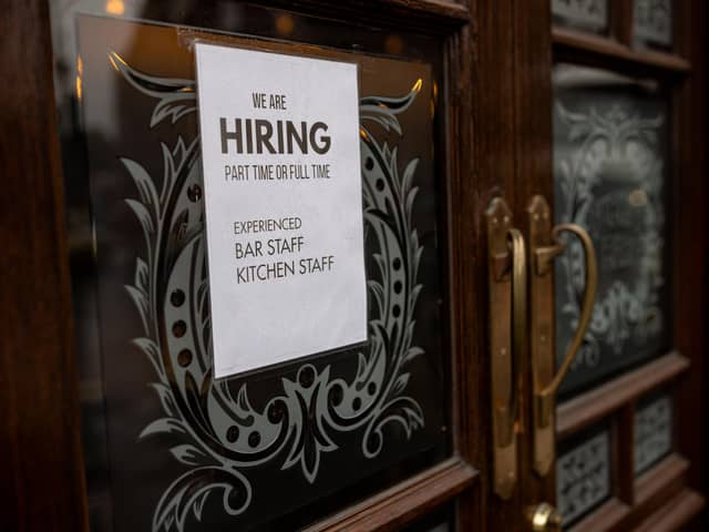 Staff shortages are having a 'very serious impact' on the licensed hospitality sector alone (file image). Picture: Rob Pinney/Getty Images.