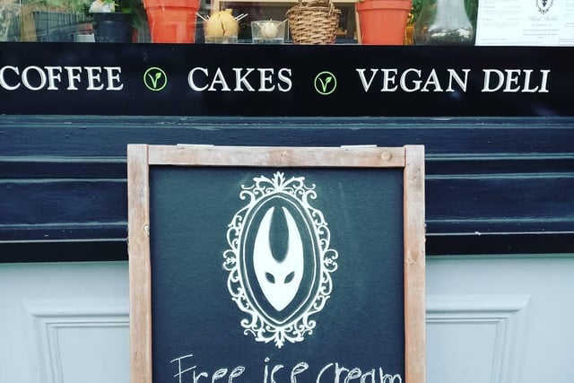Part coffee shop, part vegan delicatessen, this wonderful little shop doesn't just serve fabulous coffees, it also focuses on main focus is artisan vegan cheese along with deli slices and other speciality things that are very hard to source and find in regular shops.