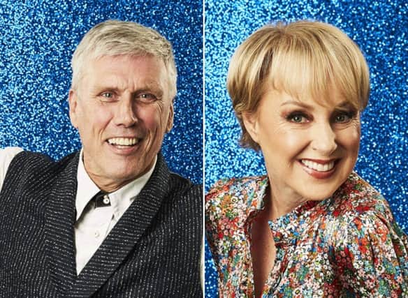 Sally Dynevor and Bez from the Happy Mondays were announced as the first two celebrity contestants for Dancing on Ice 2022 (Image credit: ITV)