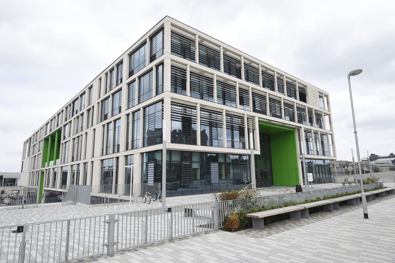 Boroughmuir High School, which includes Doctor Who actor Ncuti Gatwa among its former pupils, had 70 per cent of leavers achieving five or more Highers in 2021/2022. (Picture: Greg Macvean)