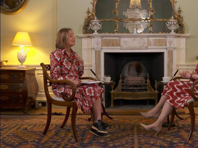 Kirsty Wark has interviewed First Minister Nicola Sturgeon for the new BBC Scotland series The Women Who Changed Modern Scotland. Picture: Two Rivers Media/BBC
