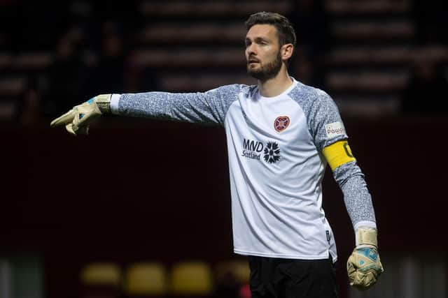 Hearts goalkeeper and club captain Craig Gordon signed a contract extension on December 31. Picture: SNS