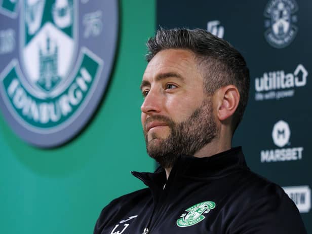 Lee Johnson has teased a summer of change at Hibs