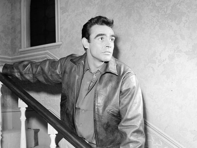 Sean Connery appearing in The Seashell at the King's Theatre in Edinburgh in 1959. Whilst in the city he stayed with his parents in Fountainbridge.