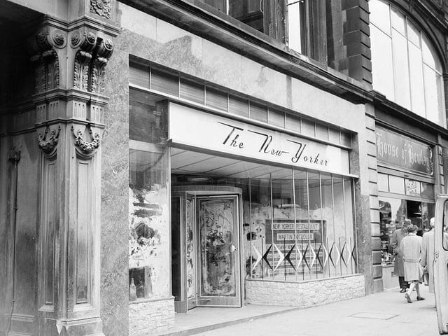 A popular Shandwick Place eatery was The New Yorker Restaurant, an American-style diner that opened to a great deal of fanfare in the early 1960s.