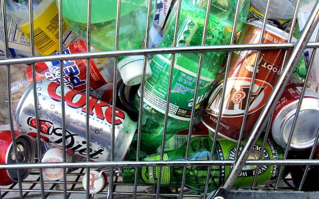 The deposit return scheme for bottles and cans could cause problems for cross-border online trade (Picture: Mario Tama/Getty Images)