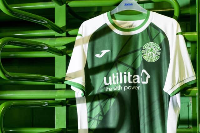 The new Hibs home kit elicited a lot of reactions from supporters. Picture: Alan Rennie