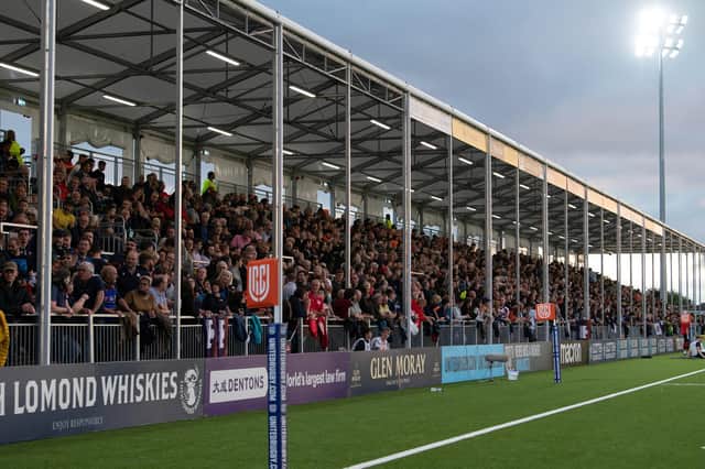 Edinburgh Rugby fans will need to be fully vaccinated to attend upcoming home matches at the DAM Health Stadium. (Photo by Ross Parker / SNS Group)