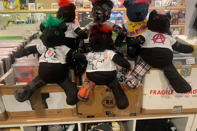 Fife artist Marie Allan's unique punk bears are hand-made from scratch