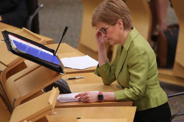 The Scottish Government will review the regional lockdown levels next week, the First Minister has announced, in the light of “volatile case numbers” in certain regions of Scotland. (Photo by Fraser Bremner - Pool/Getty Images)
