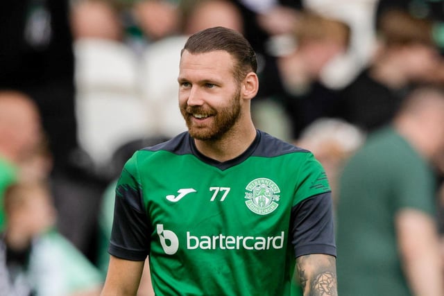 No surprise to see the talismanic forward top the list despite playing in just five of the six league games so far. Scored against Hearts and Rangers and won the free kick for Joe Newell's winner against Kilmarnock. Vital to Hibs.