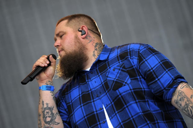 Rag 'N' Bone Man performs on the main stage  (Photo ANDY BUCHANAN/AFP via Getty Images)