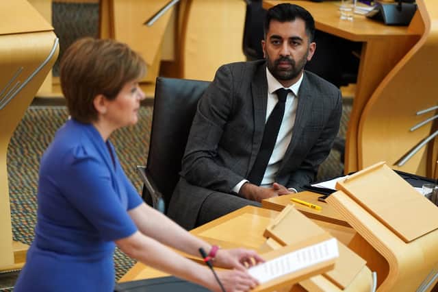 Health Secretary Humza Yousaf and Nicola Sturgeon must act to protect the NHS (Picture: Andrew Milligan/WPA pool/Getty Images)