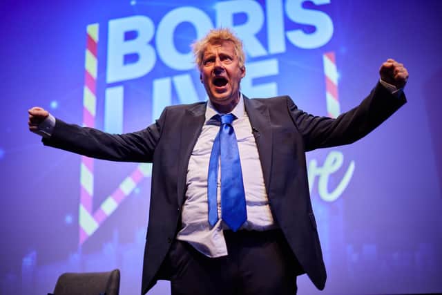 Will Barton is starring in the Fringe show Boris Live at Five at the National Museum of Scotland.