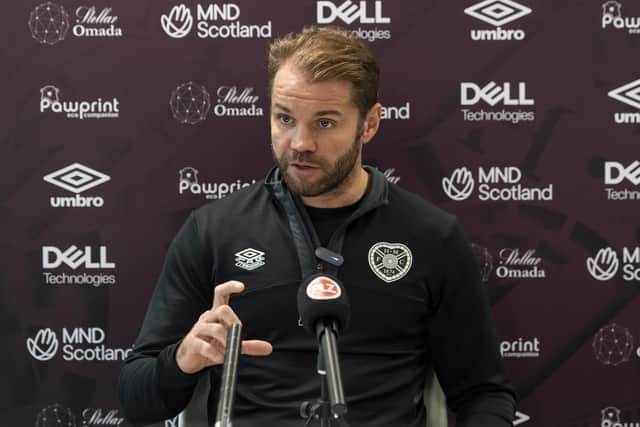 Hearts manager Robbie Neilson is looking forward to taking on Celtic. Picture: Mark Scates / SNS