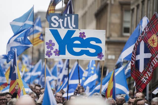The Yes campaign was delighted with the change of opinion since 2014 shown in the poll