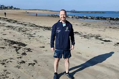 Mark Coulter is running five marathons in five days