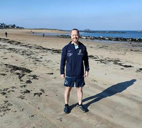 Mark Coulter is running five marathons in five days