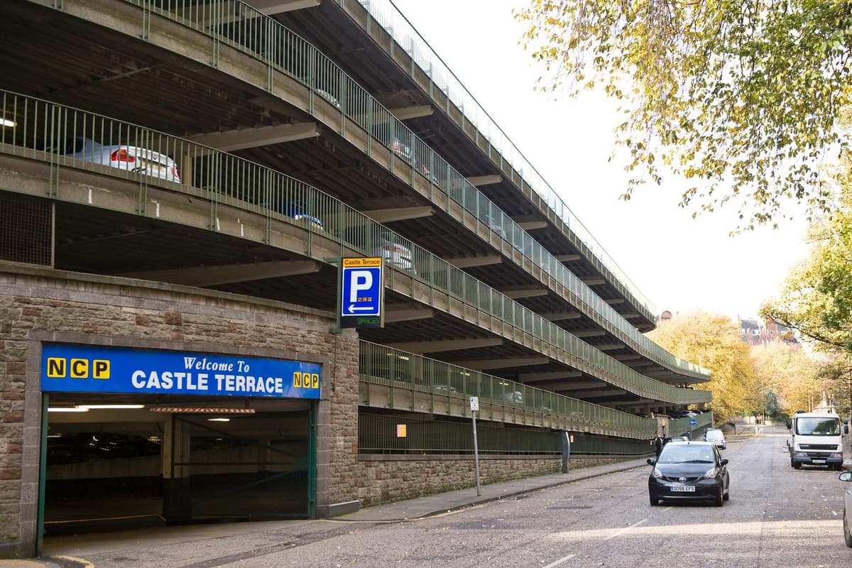 Castle Terrace car park and other NCP venues free for all key workers