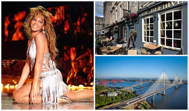 Take a look through our picture gallery to see what we recommend Beyonce gets up to while in Edinburgh.