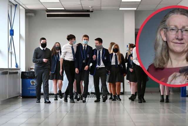 Alison Murphy, EIS Edinburgh Secretary submitted a deputation to Edinburgh City Council outlining “the reality of the financial situation for schools” as the council considers its budget for 2021/2022 (Photo: John Devlin).