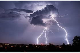 Thunderstorms are set to strike in Edinburgh later today (May 27), according to the Met Office.
