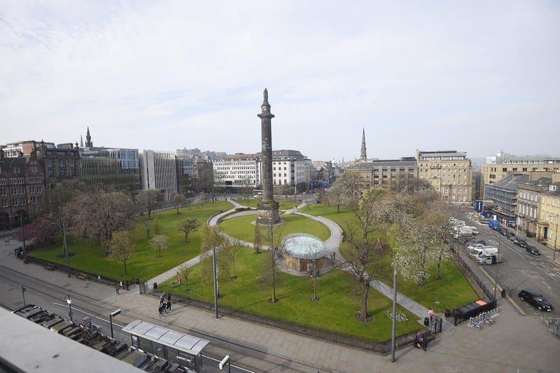 St Andrew Square, named in the 18th century after the patron saint of Scotland, continues to have its apostrophe re-attached by tourists and an unhealthy number of locals, despite losing it long ago.