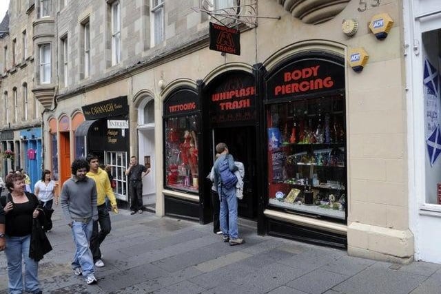 The early 00s was the era of belly button and eyebrow piercings, but Cockburn Street became a little less dark and edgy when Whiplash Trash closed down