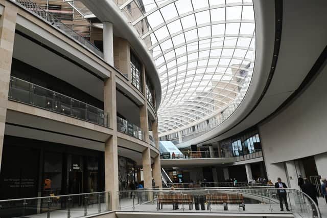 The property consultancy found that despite the new shopping centre upping Edinburgh’s total retail space by 424,000 square feet year on year, the city's vacant units remained steady at 13 per cent. Picture: John Devlin.