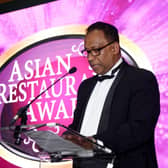 Chairman of the Asian Restaurant Awards, Yawar Khan at the Asian Restaurant Awards 2019