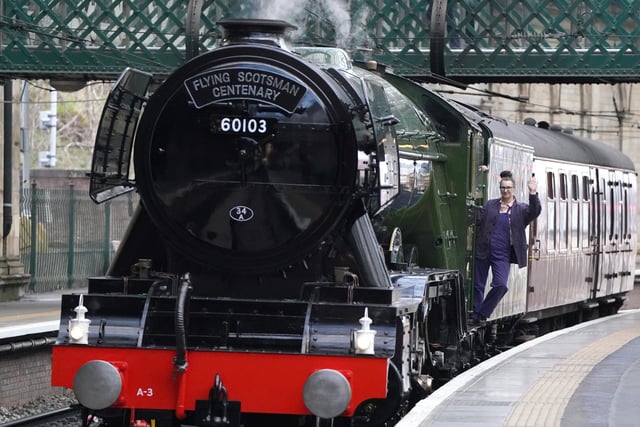 The Flying Scotsman's achievements include hauling the inaugural non-stop London to Edinburgh train service in 1928, and becoming the UK’s first locomotive to reach 100mph six years later.