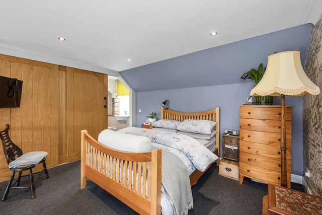 The second of the property's three good-sized double bedrooms.