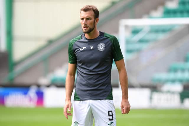 Christian Doidge has agreed a contract extension with Hibs. Picture: SNS