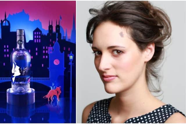 Phoebe Waller-Bridge has designed a Fleabag-inspired gin, with profits from the bottles to go to the festival where she debuted the show