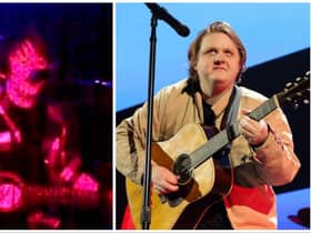 Footage of Lewis Capaldi's first ever live performance, in Edinburgh, aged 11, is available to watch online.
