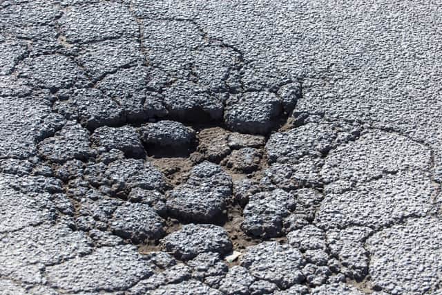 Potholes have increased five-fold on Scotland's trunk roads