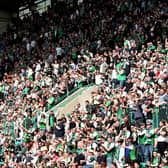 A review of fans being able to return to football stadiums will likely take place month. Picture: SNS