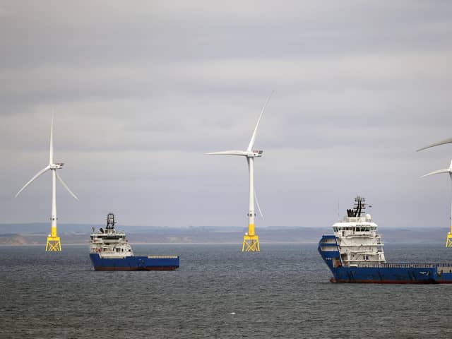 Scotland has a golden opportunity to develop an offshore wind energy industry (Picture: Jeff J Mitchell/Getty Images)