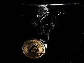 The value of Bitcoin has plummeted this week amid a fear of increasing inflation (Getty Images)