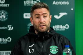 Lee Johnson is pleased with where his Hibs squad is at