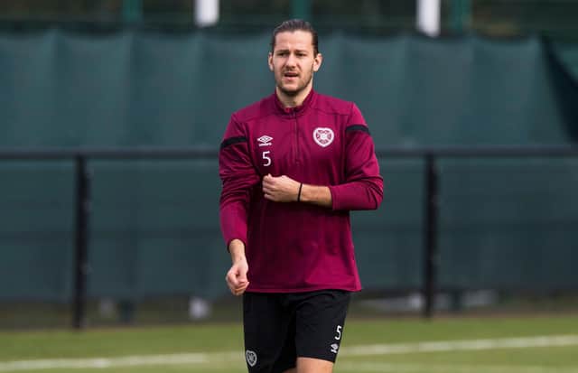 Peter Haring hasn't played a competitive game for Hearts since the 2019 Scottish Cup final. Picture: SNS