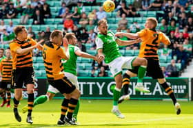 The sides met at Easter Road last July in the Betfred Cup